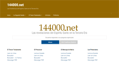 Desktop Screenshot of es.144000.net